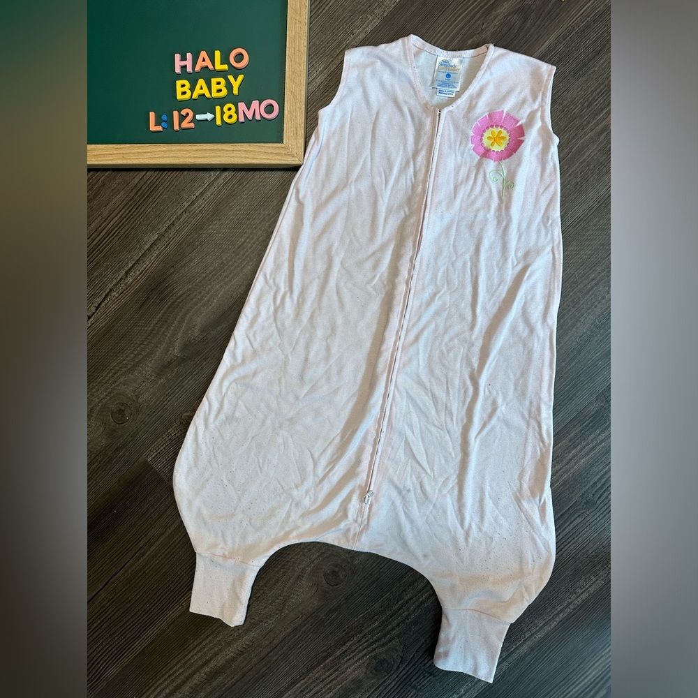 Halo Baby Early Walker Wearable Blanket Sleepsack with open feet Size L …